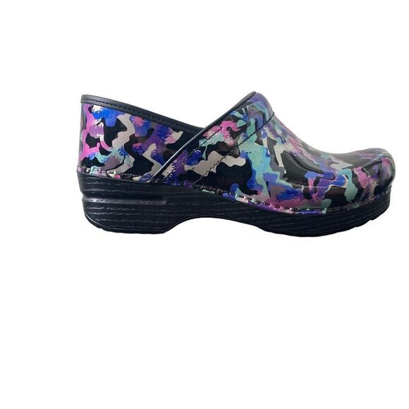 Dansko New Women's Professional Clogs Mermaid Patent size 38 - Picture 10 of 14